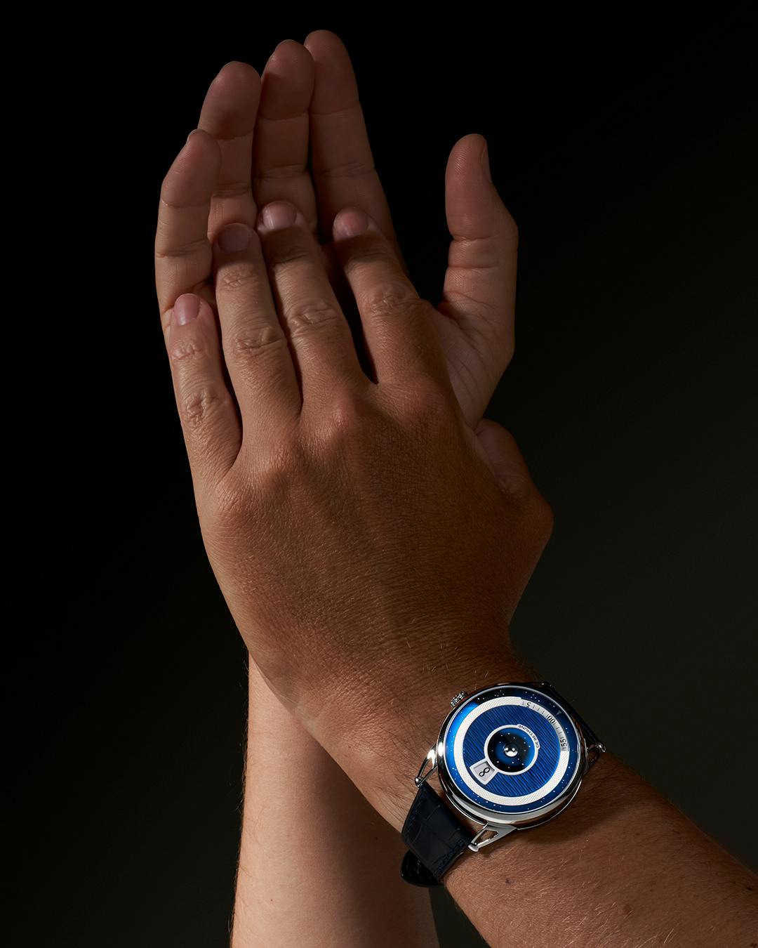 De Bethune DB25 Digitale on wrist