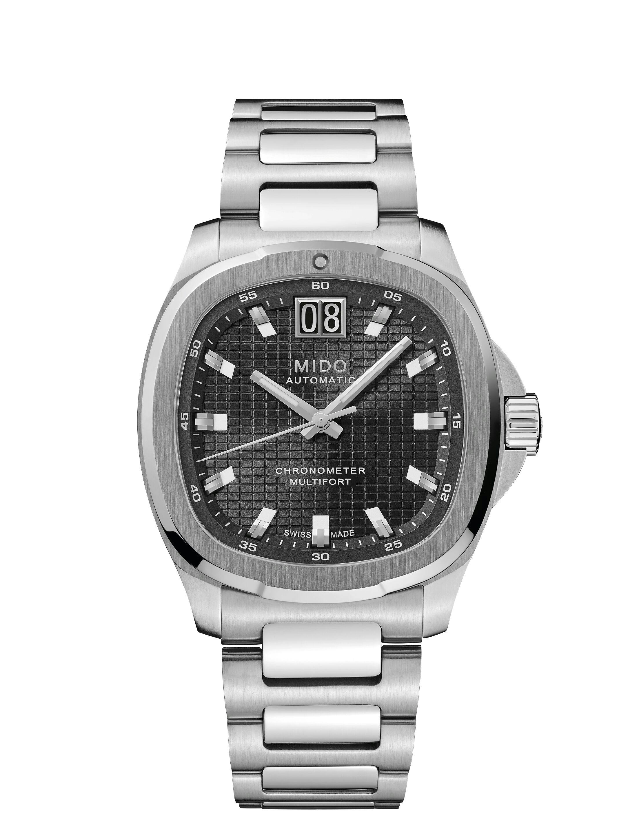 Mido Multifort TV Big Date Chronometer black dial