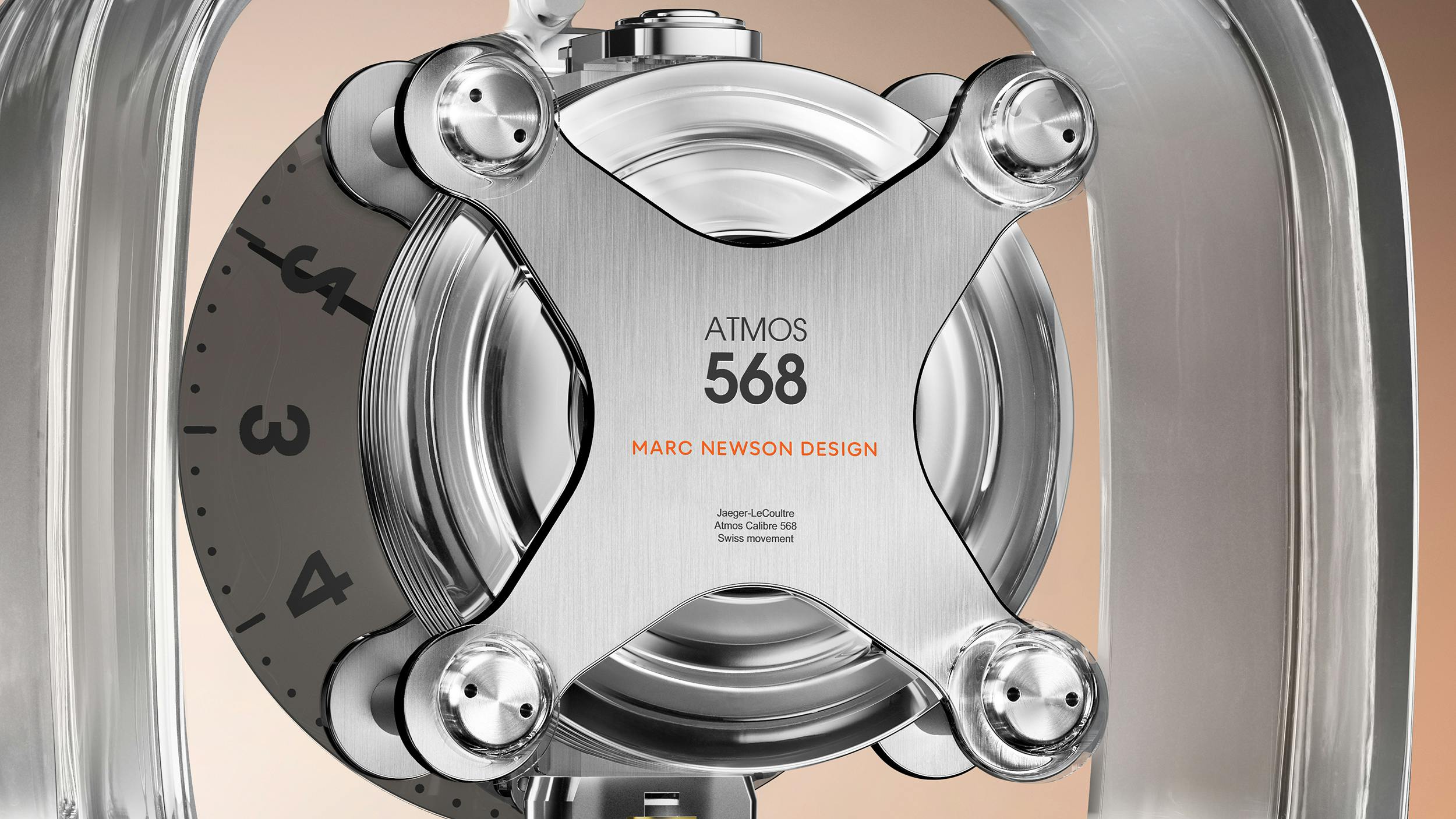 Atmos Designer Calibre 568 by Marc Newson back