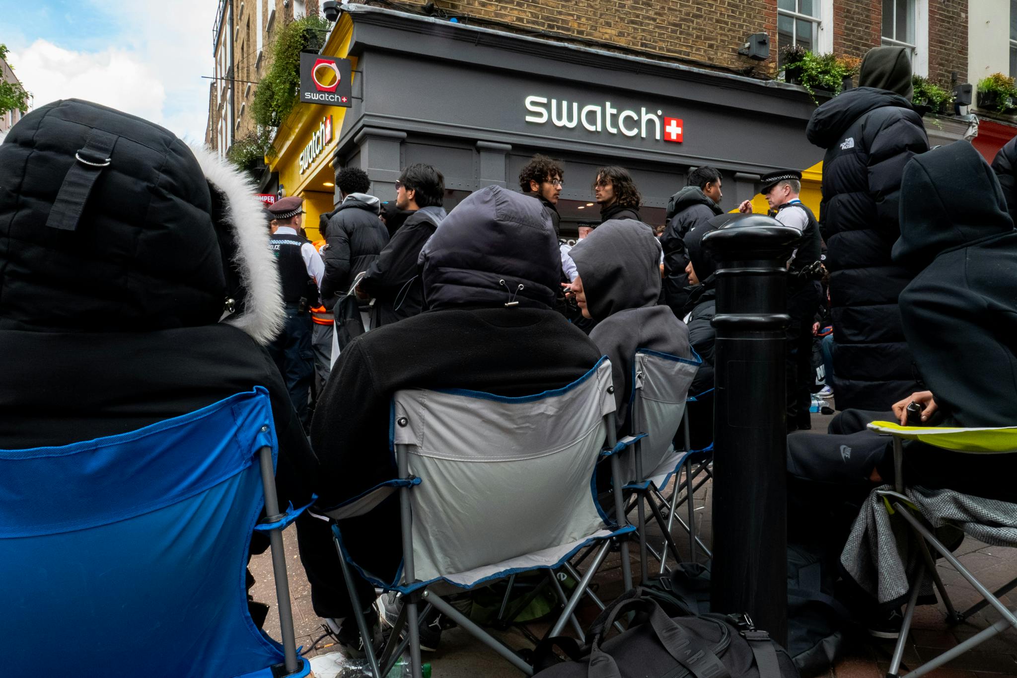 Swatch Carnaby Street chairs