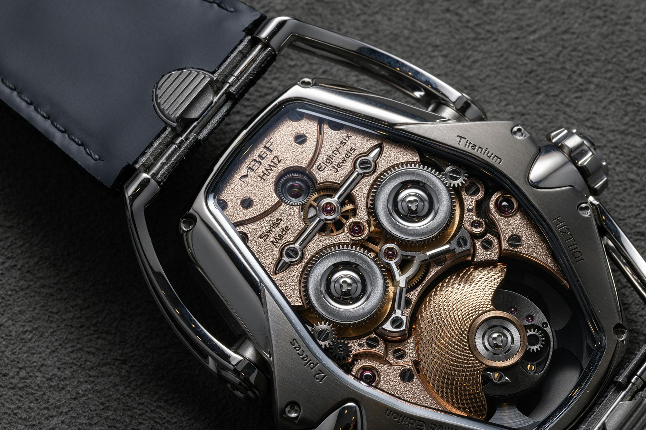 MB&F HM12 Caseback Macro