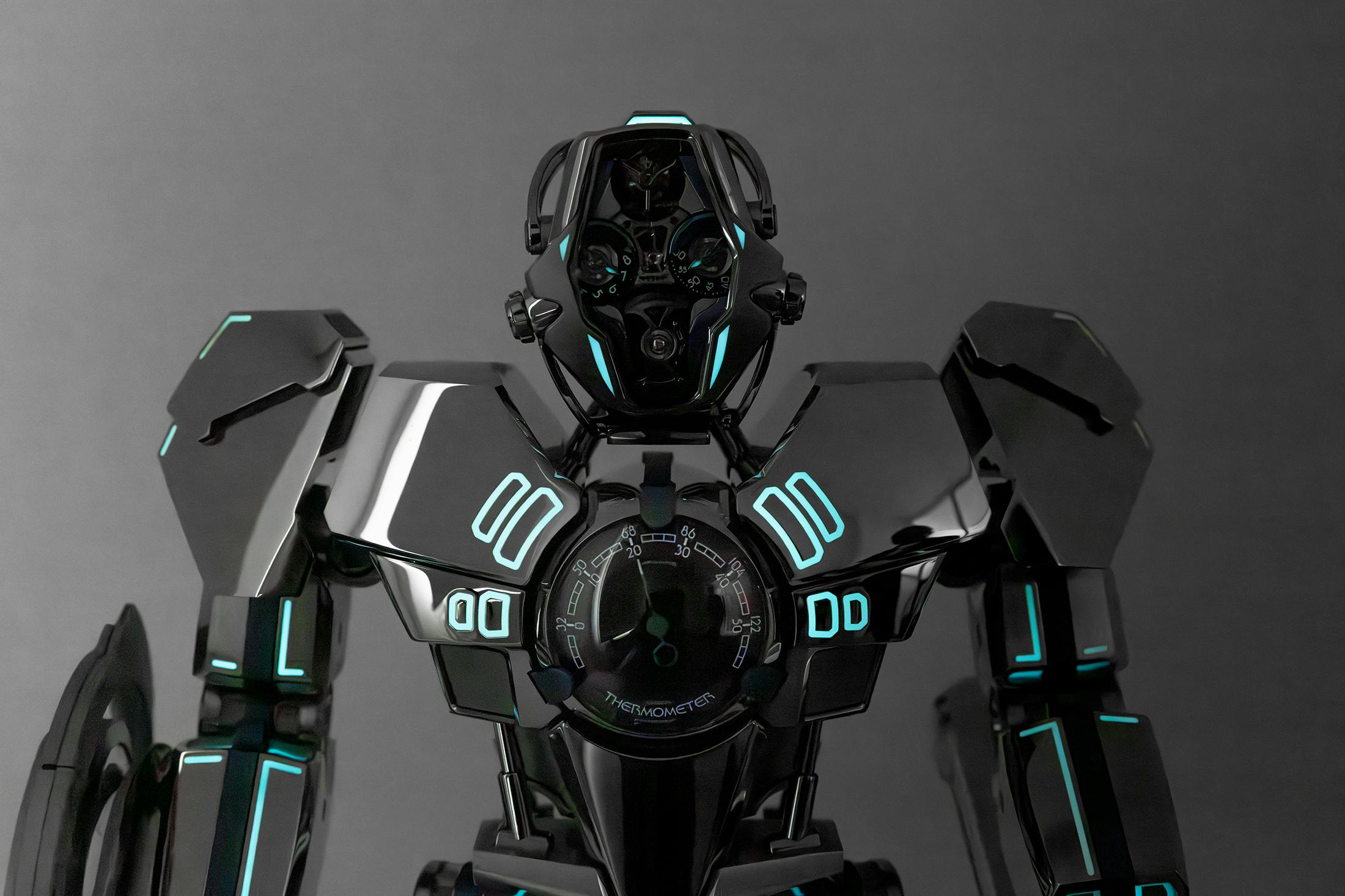 MB&F HM12 Lume Closeup Robot