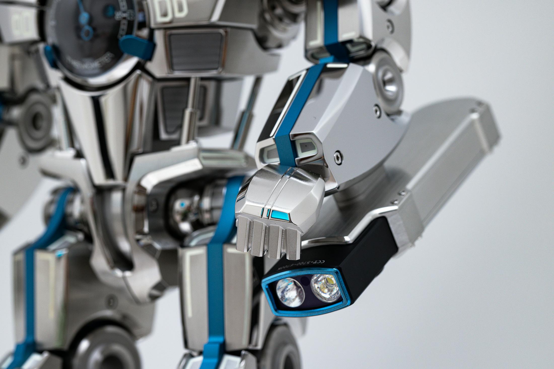 MB&F HM12 UV Light Closeup