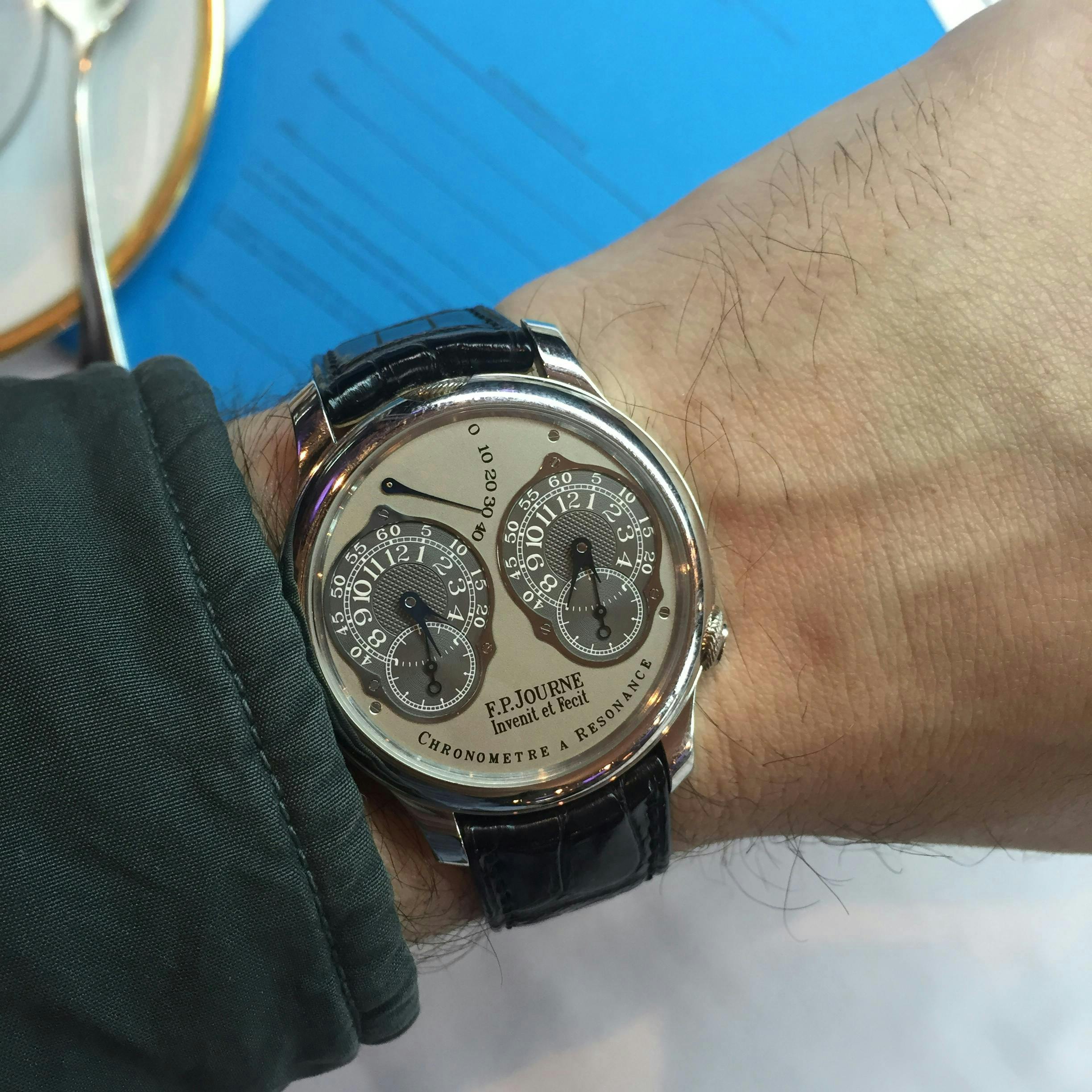 Chronometre A Resonance Limited Edition For Pisa Sells For 106,250 CHF
