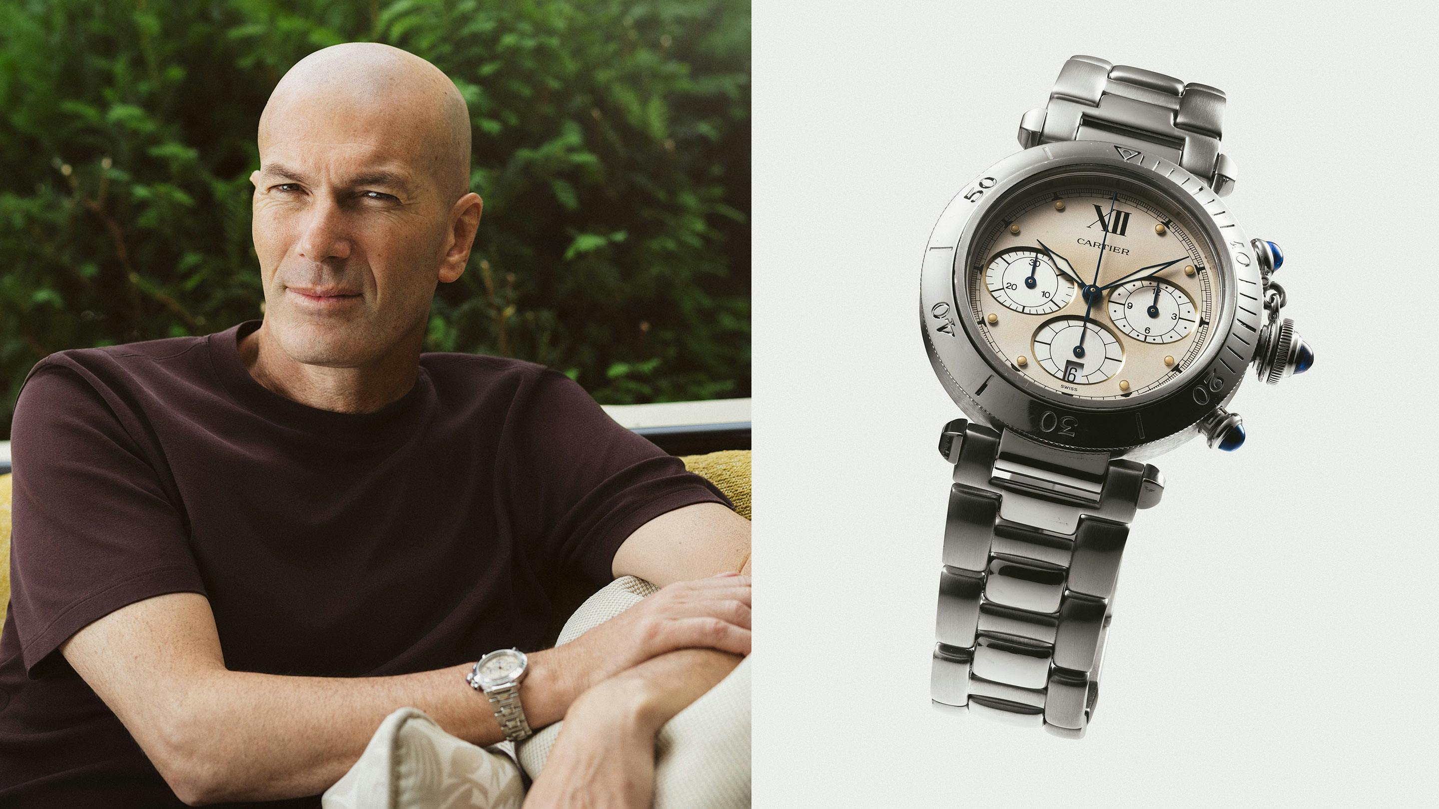 Auctions French Soccer Legend Zinédine Zidane Talks Watches And Why He's Offering His First Cartier To A Special Charity Sale