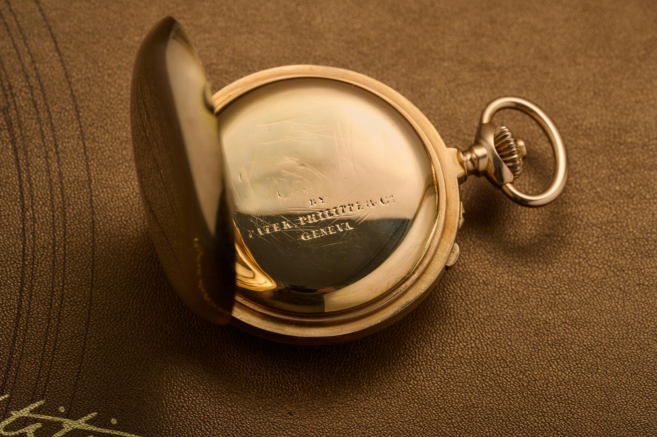 A Patek Philippe & Co. split-seconds wristwatch, movement no. 65'023, with a 19''' Piguet Fréres ébauche