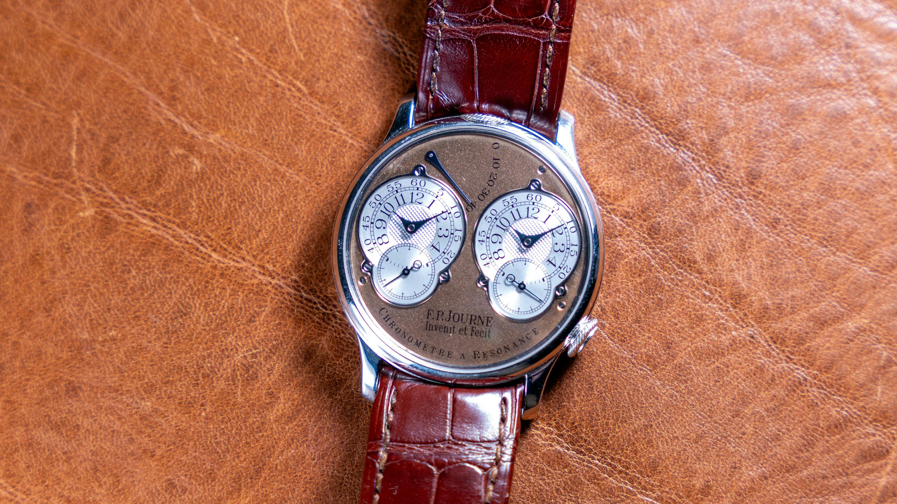Auctions Phillips Announces Sale Of A Pre-Production F.P. Journe Chronomètre à Résonance In November