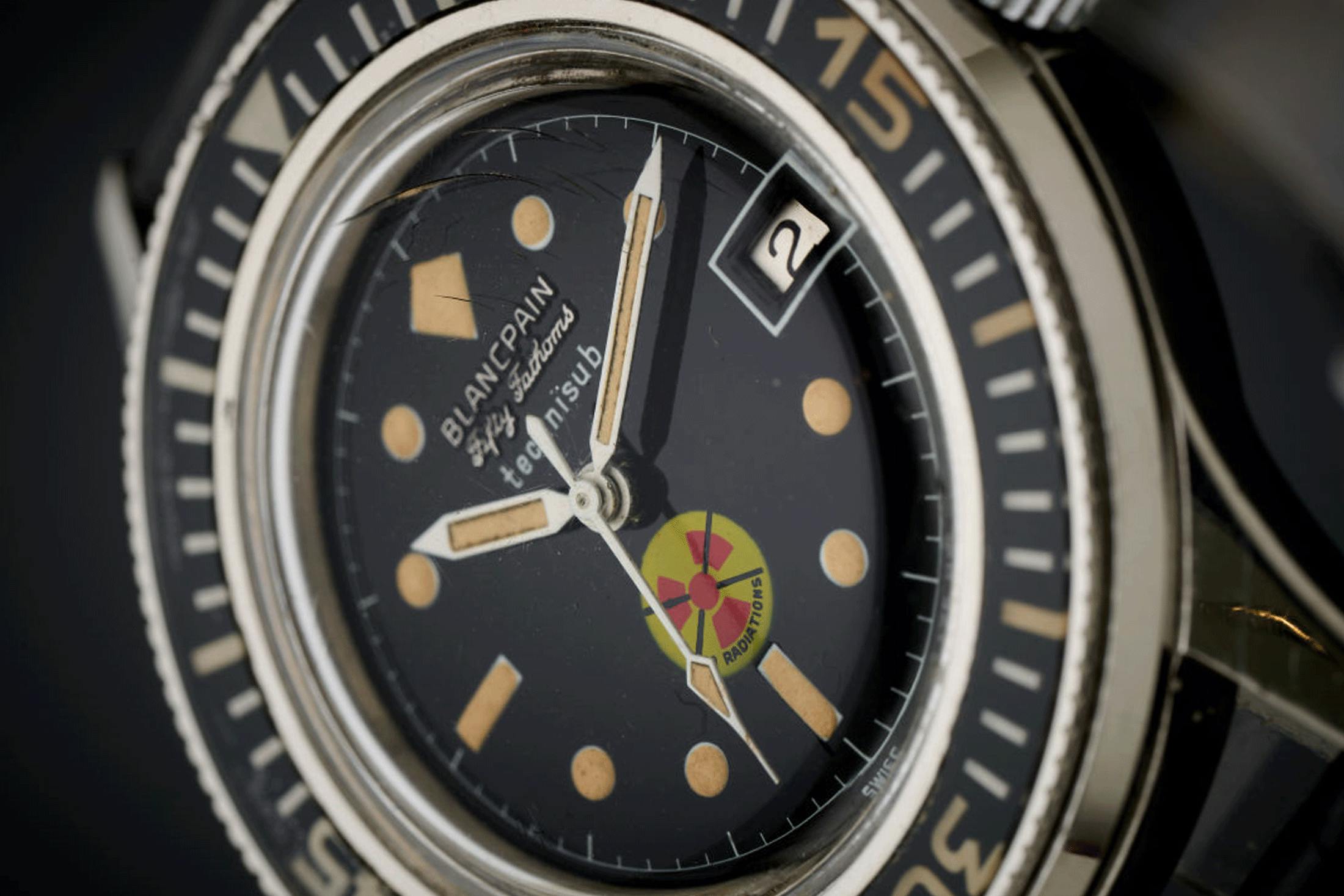A Wittnauer 235T, A Cleto Munari "Sotsy," A Blancpain Technisub, And An Eberhard Contograf