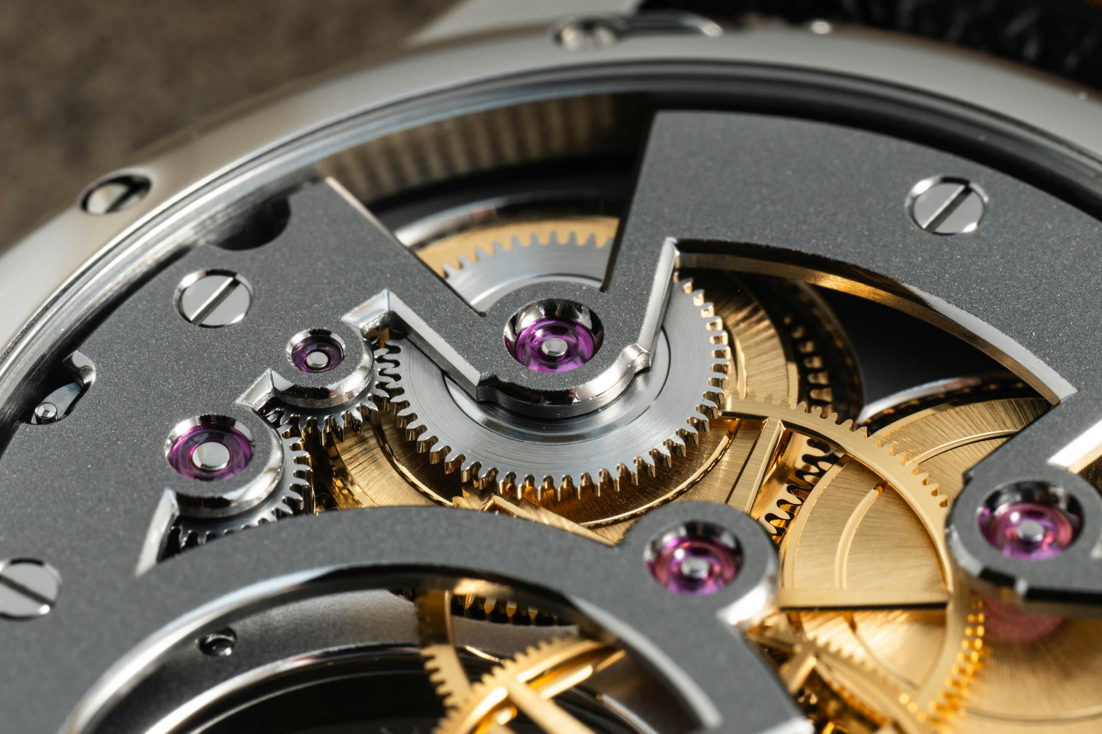 Sylvain Pinaud Tourbillon Movement Anglage Macro
