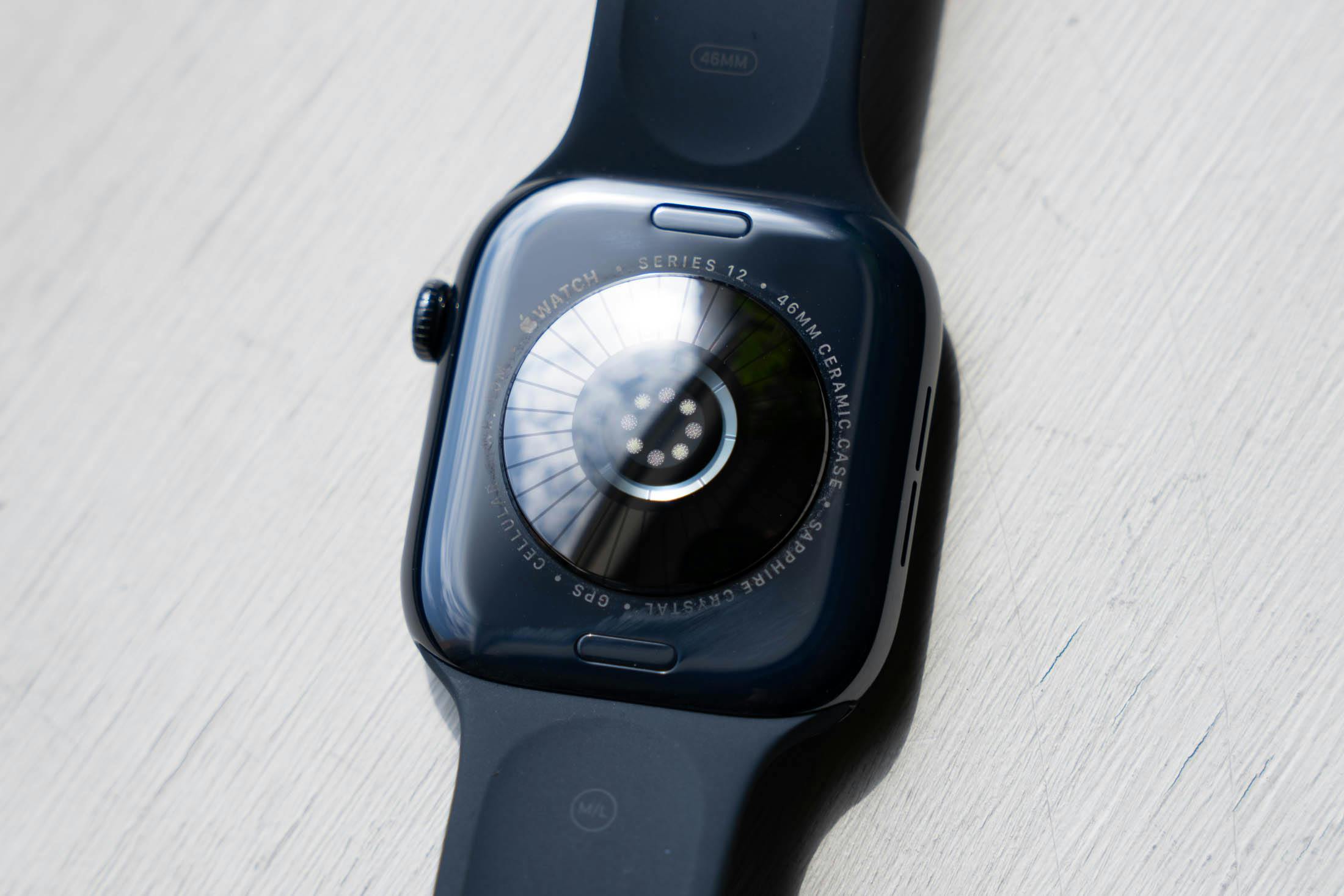 Blue Ceramic Caseback