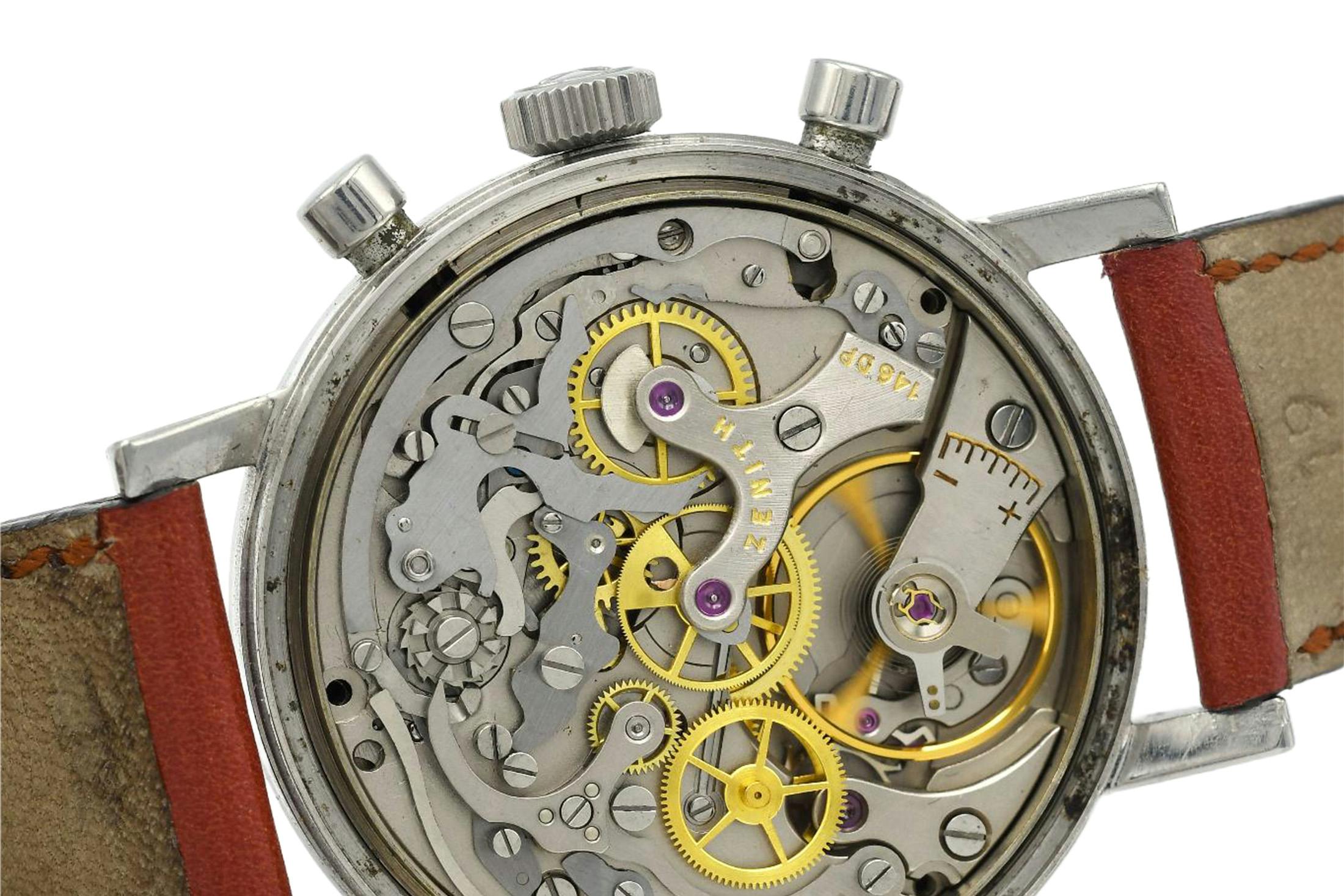An Omega Suverän, A Universal Geneve Cabriolet, A Vacheron Constantin Overseas, And A Vintage Zenith Chronograph