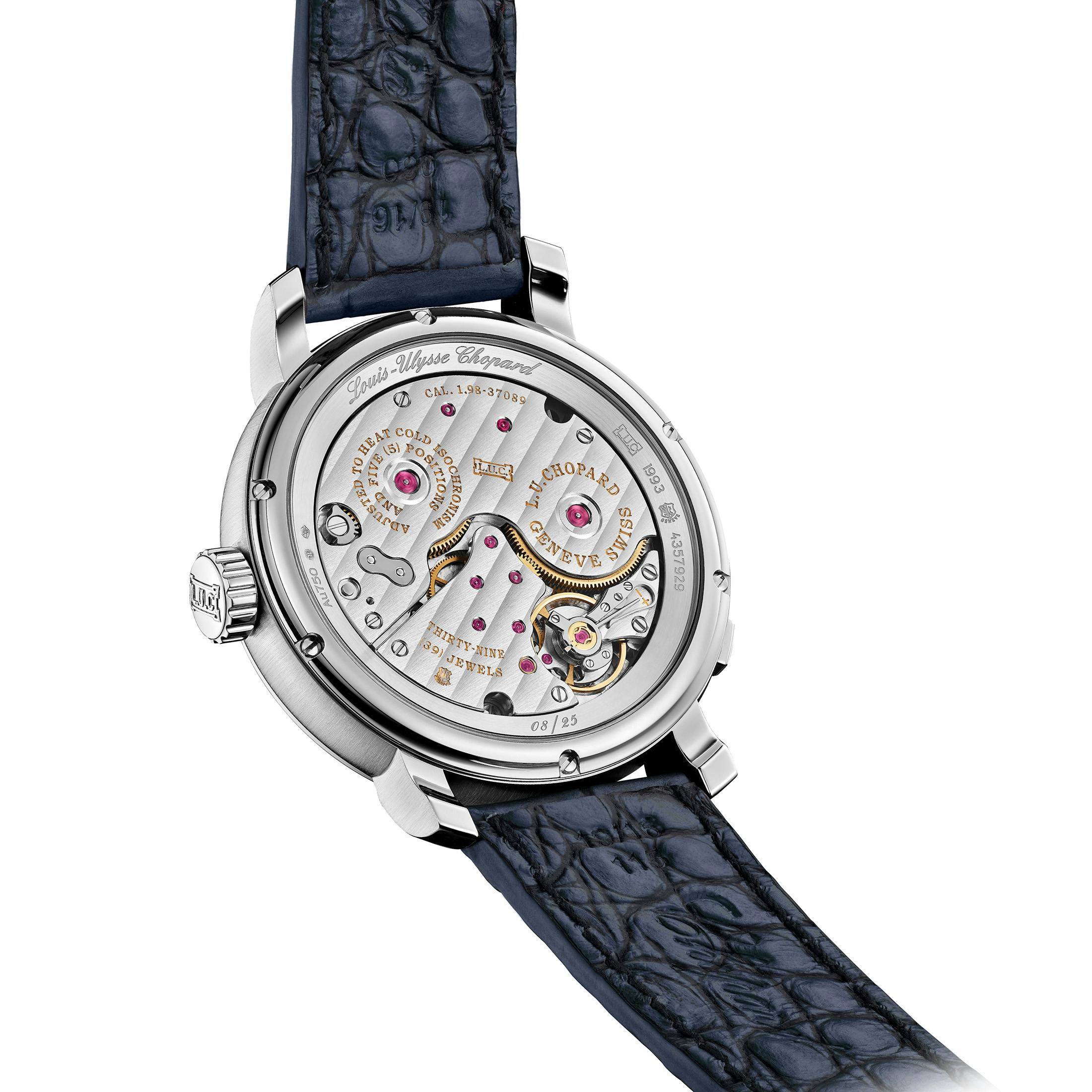 Chopard L.U.C. 1963 Heritage Regulator caseback