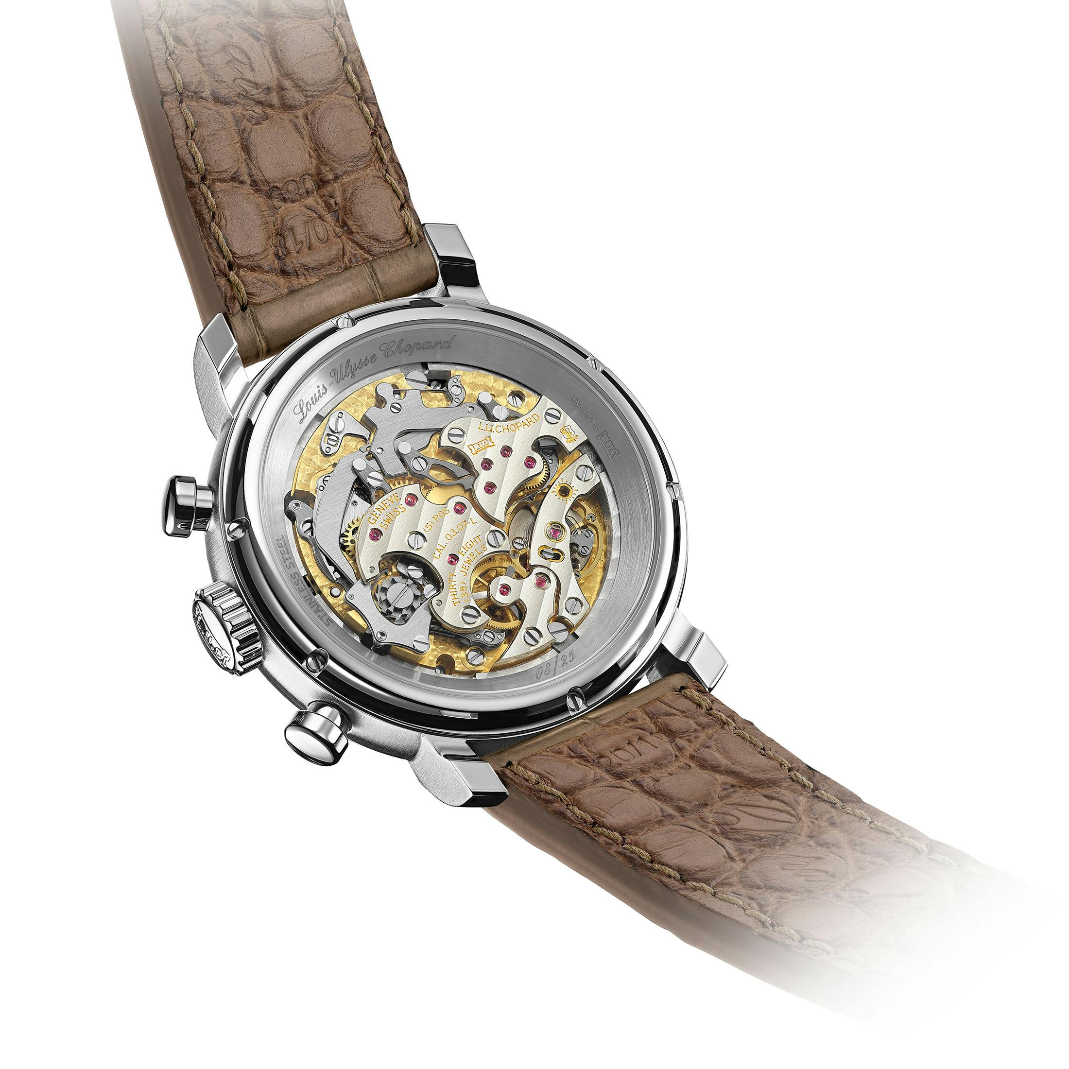 Chopard L.U.C. 1963 Heritage Chronograph caseback