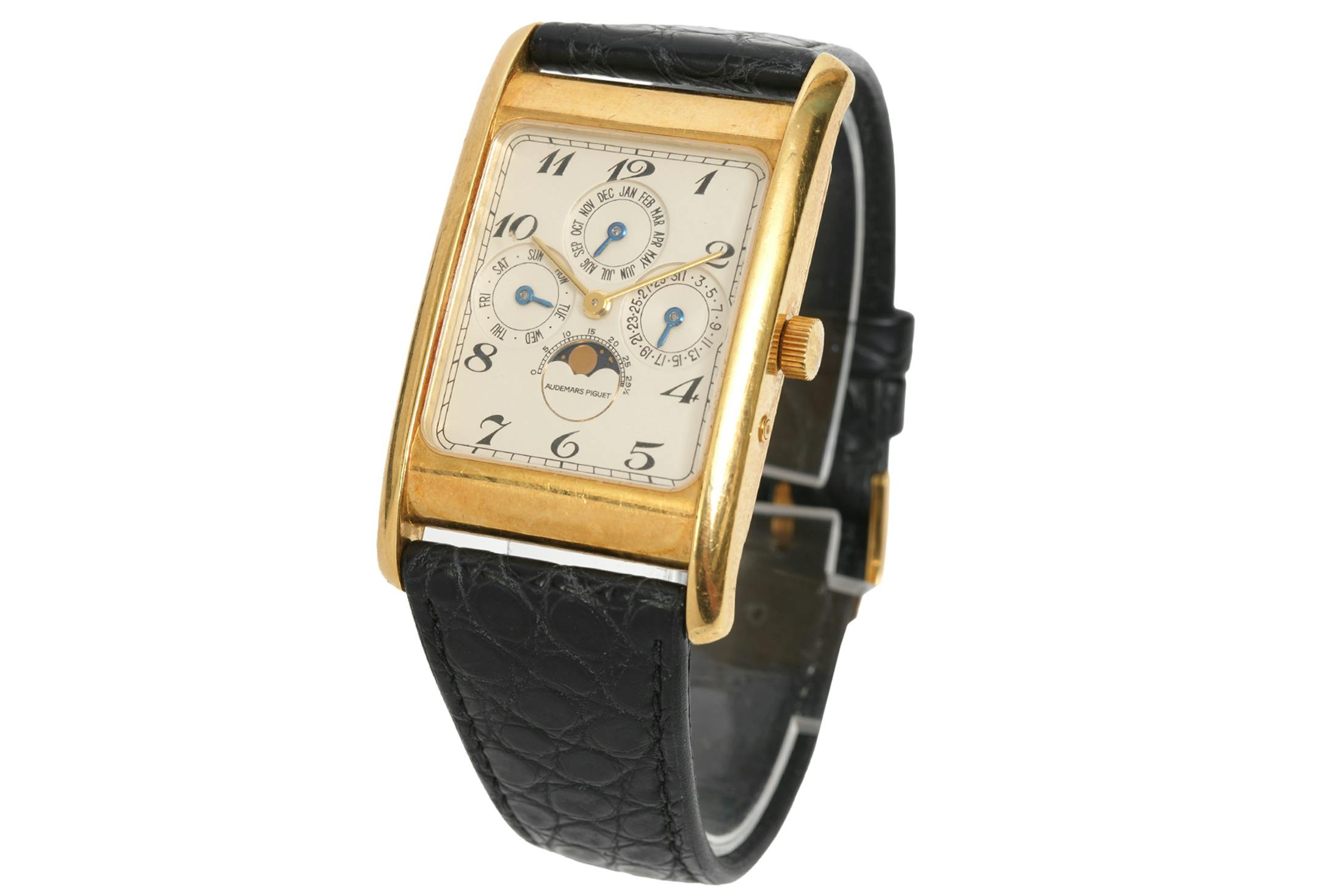 An Omega Ranchero, A Cartier Santos Ghost, An Audemars Piguet Perpetual Calendar, And A ZRC Grands Fronds