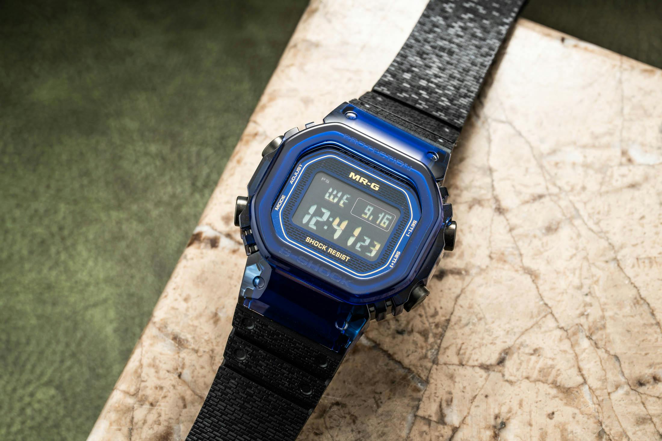 G-SHOCK Blue Sapphire On Stone