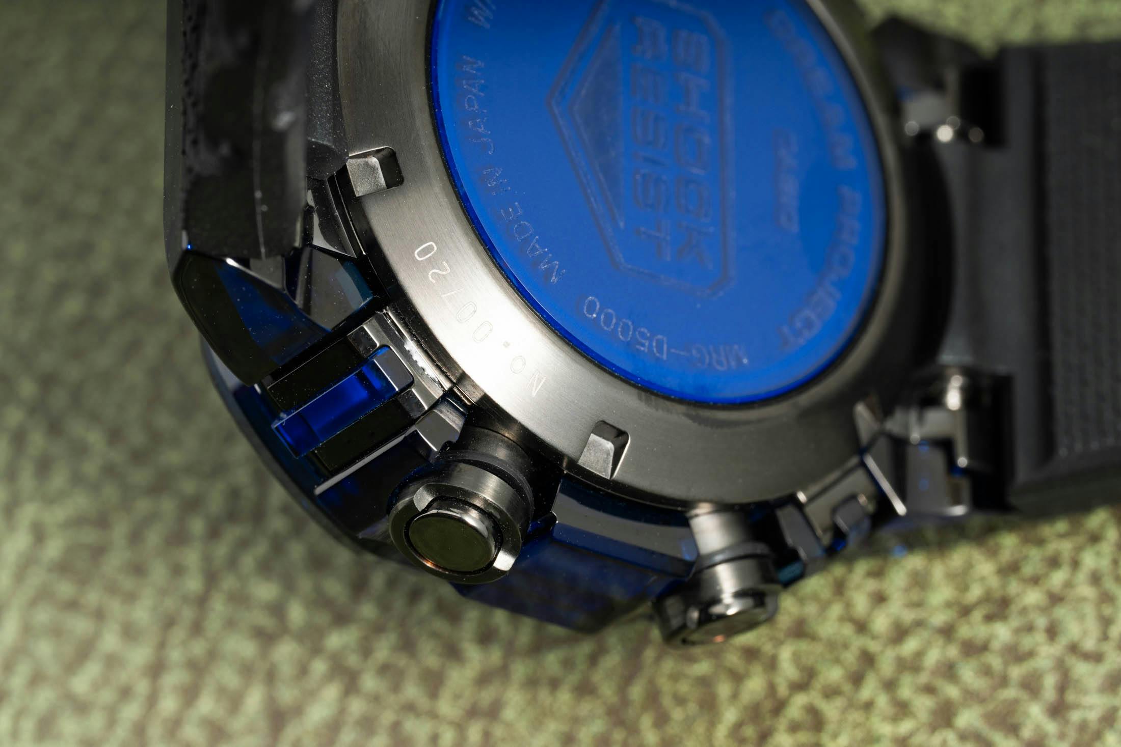 G-SHOCK Blue Sapphire Pushers
