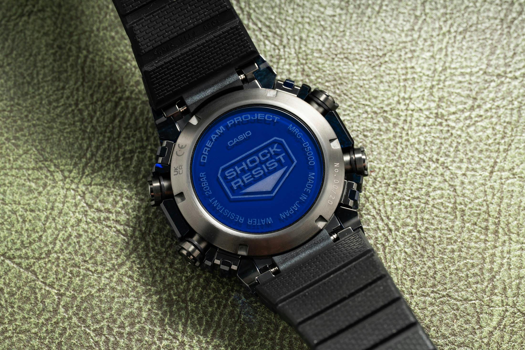 G-SHOCK Blue Sapphire Caseback