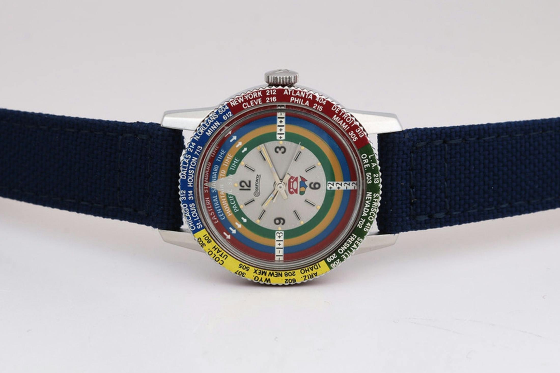 A Lucien Piccard Telephone, A Mappin and Webb Dress Watch, An Omega Admiralty, And A Jaeger LeCoultre Master Mariner