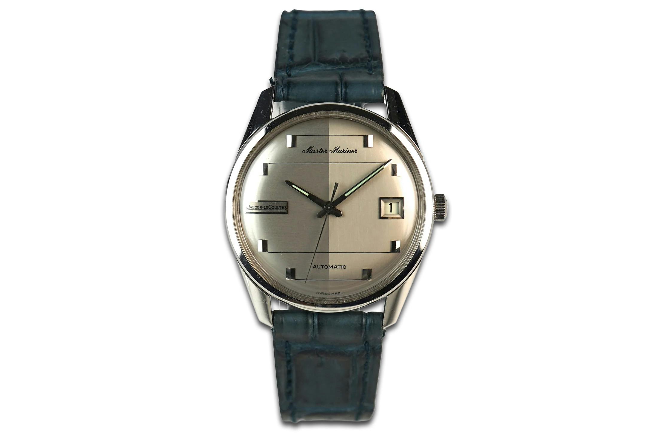 A Lucien Piccard Telephone, A Mappin and Webb Dress Watch, An Omega Admiralty, And A Jaeger LeCoultre Master Mariner