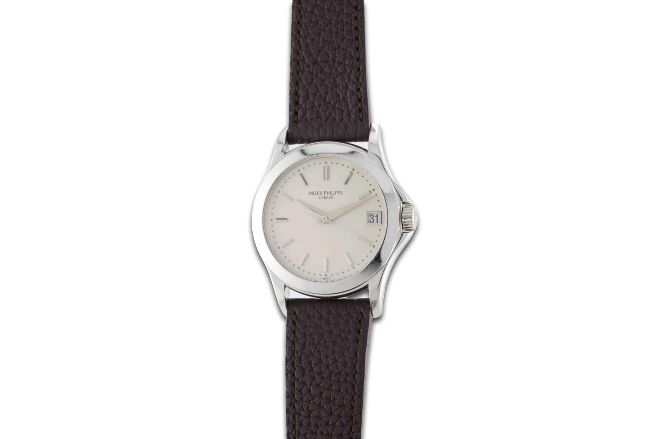 An Orvis Solunagraph, An Omega DeVille Emerald, A Lip Mach 2000 Chronograph, And A Patek Philippe Calatrava