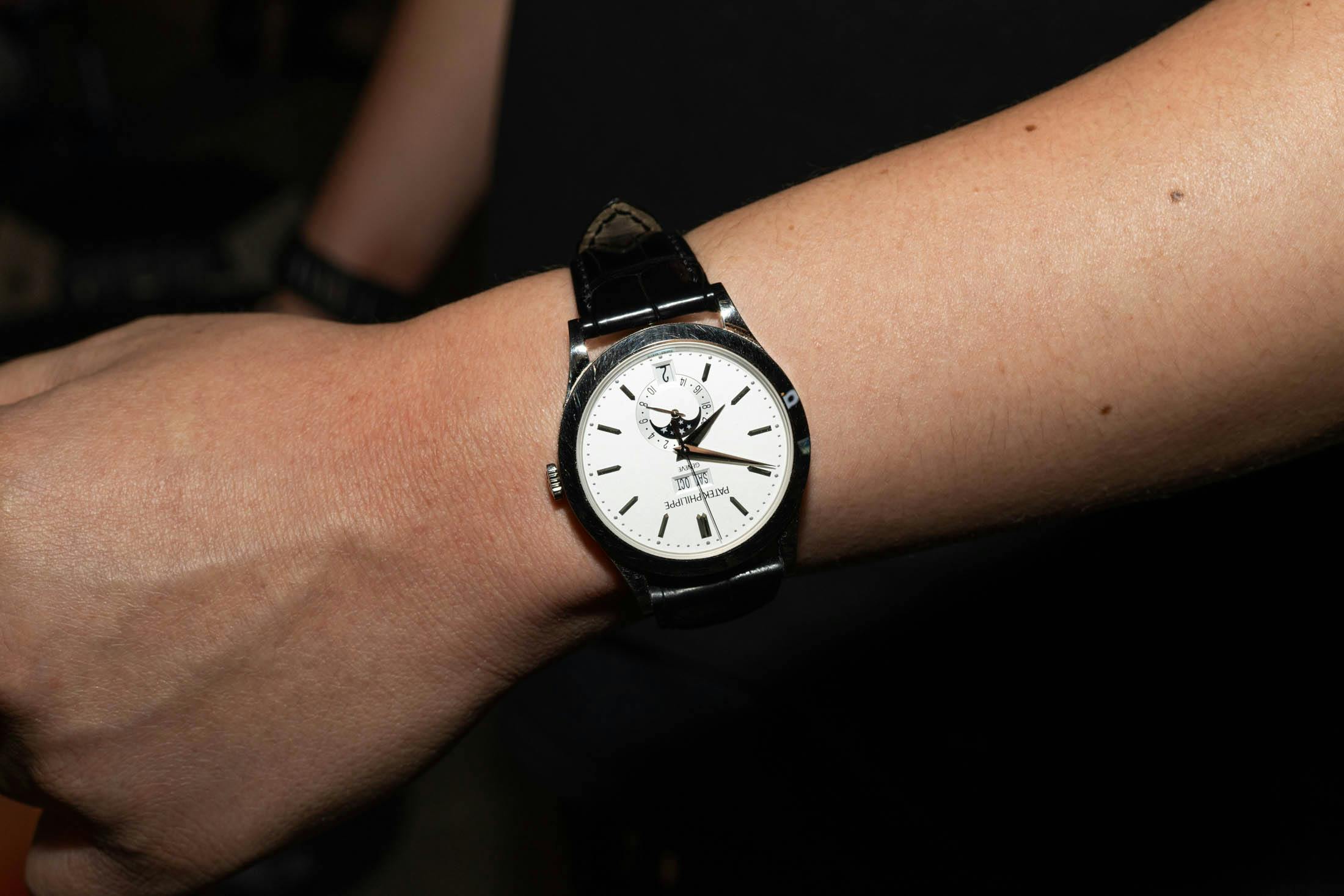 Patek Annual Calendar Wristshot