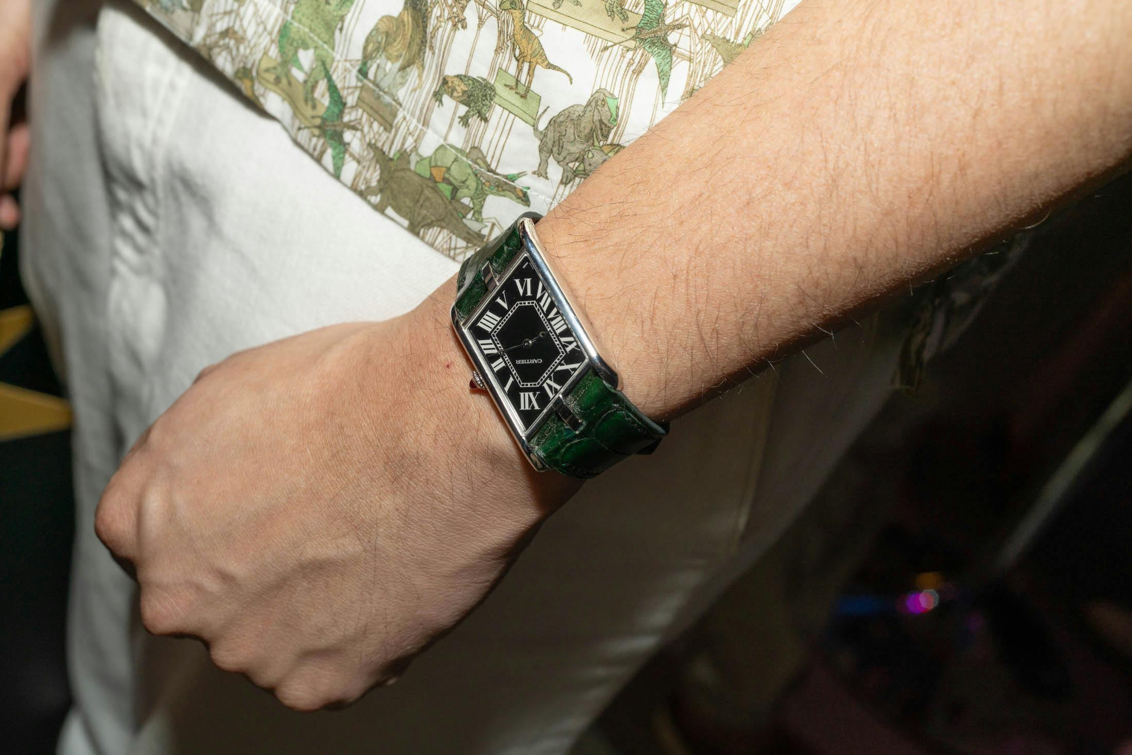 Caertier Asymmetrique on wrist