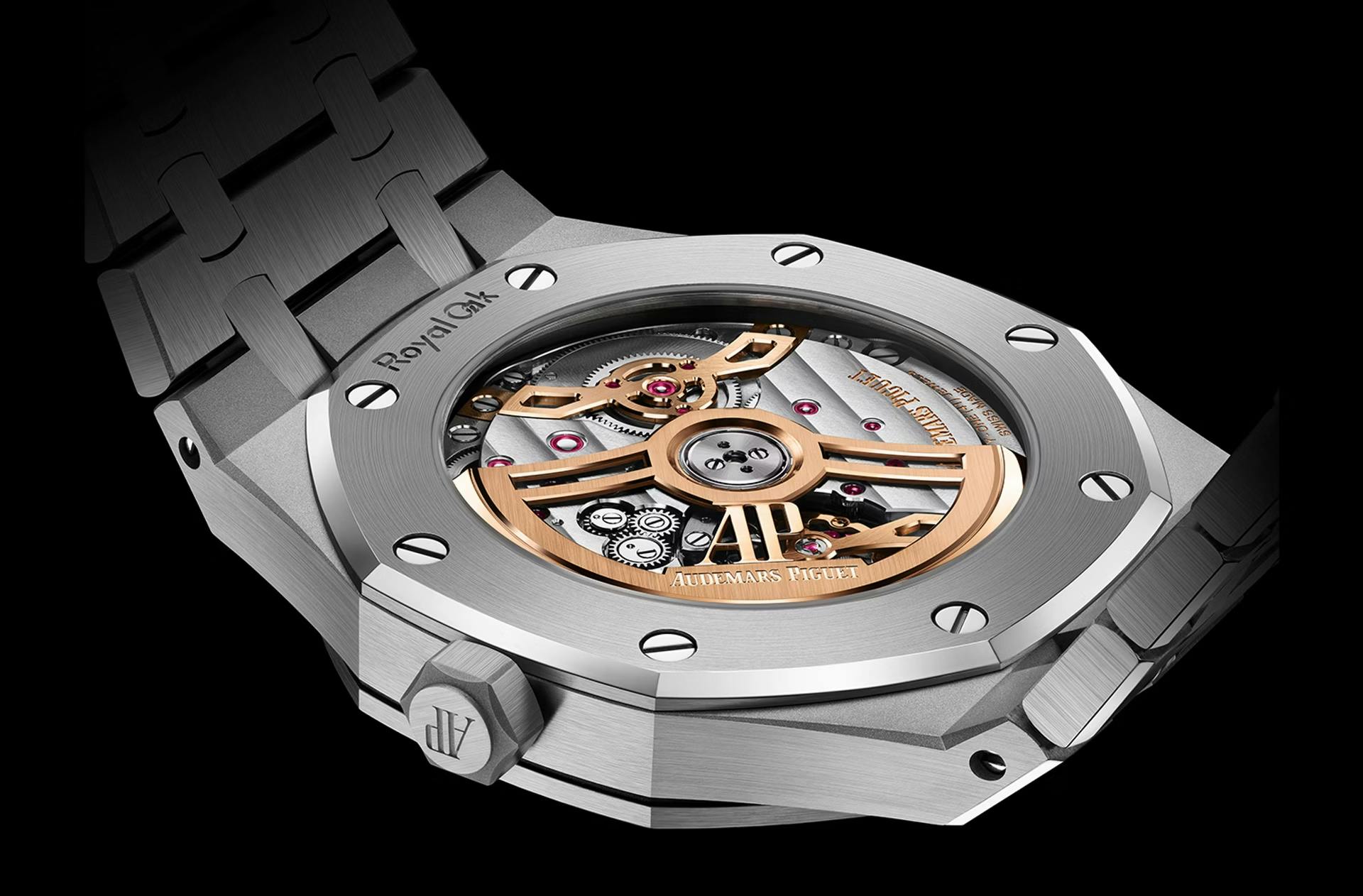 Audemars Piguet Royal Oak Perpetual Calendar ref. 26674ST.OO.1320ST.01 caseback