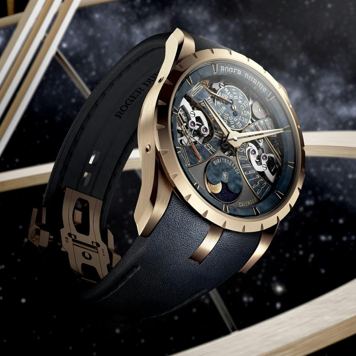 Roger Dubuis Excalibur Biretrograde Perpetual Calendar floating