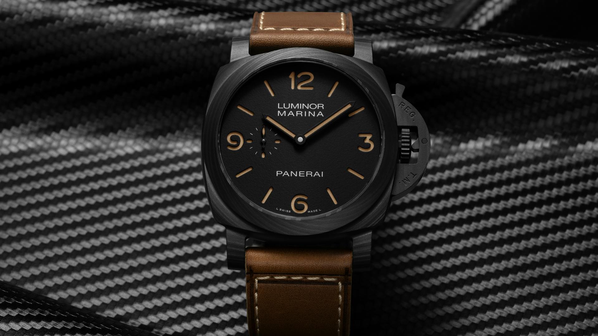 Introducing Panerai's Luminor Marina PAM01707 Is All Classic Everything, Except For The High-Tech Composite Case