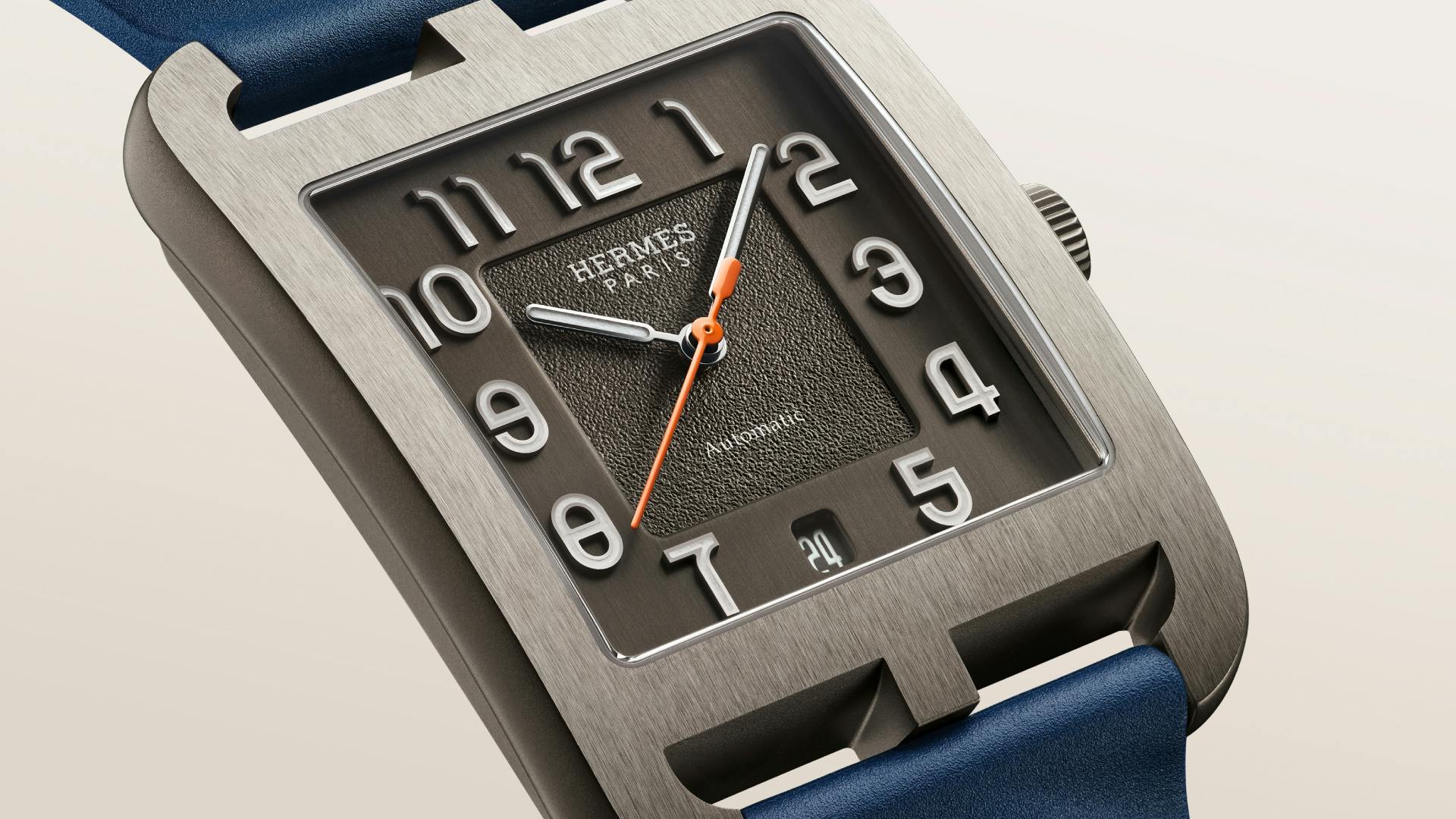 Introducing The Hermès Cape Cod Titanium Underscores The Brand's Sportier Modern Direction