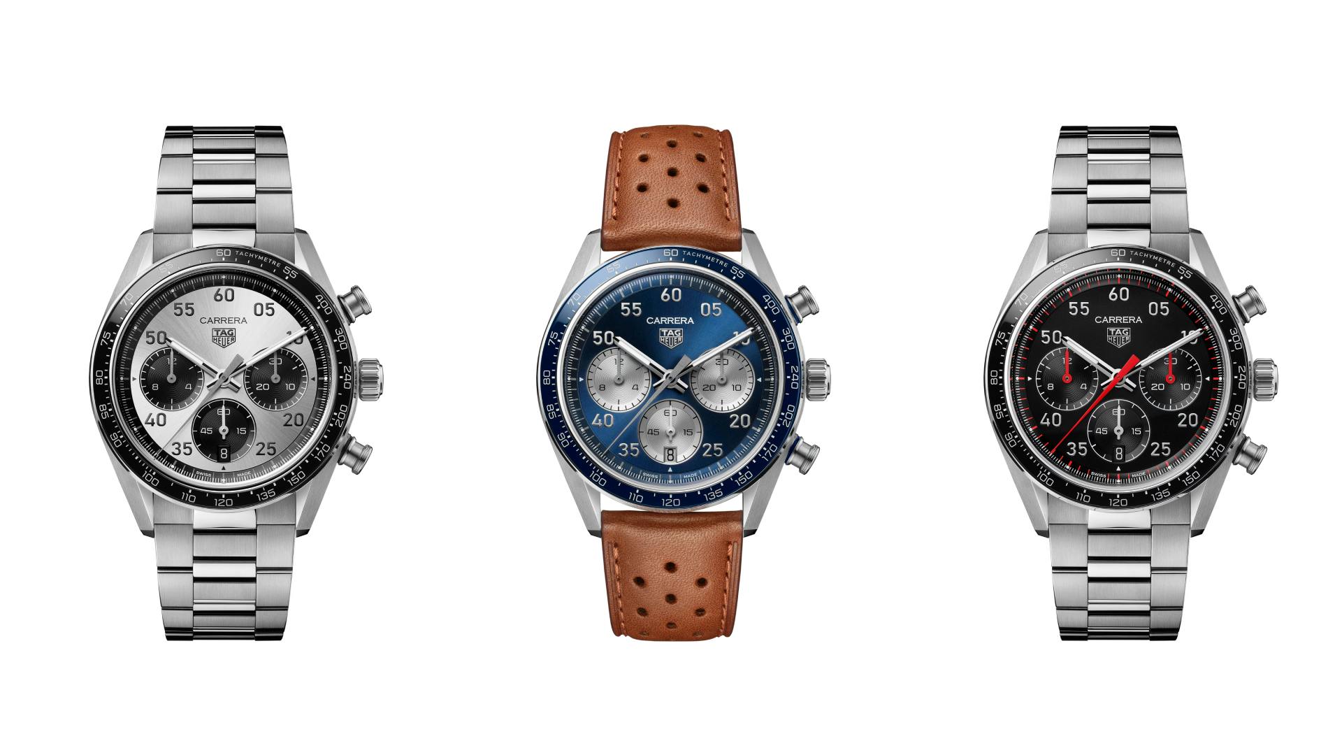 Introducing TAG Heuer Quietly Launches Five New 42mm Carrera Chronograph Sport Models (And Drops The Price Of Others)