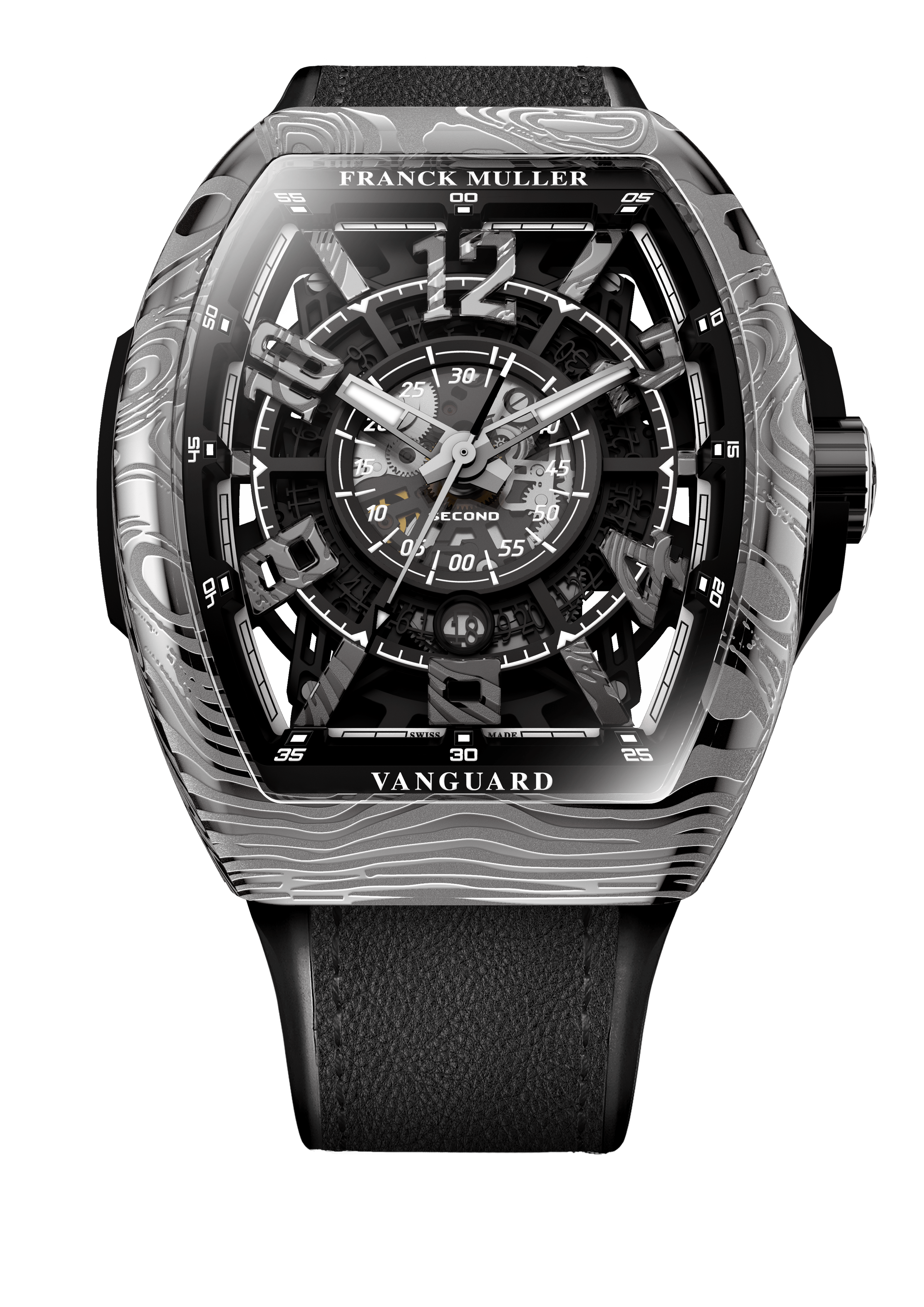 Franck Muller Vanguard Damascus Racing