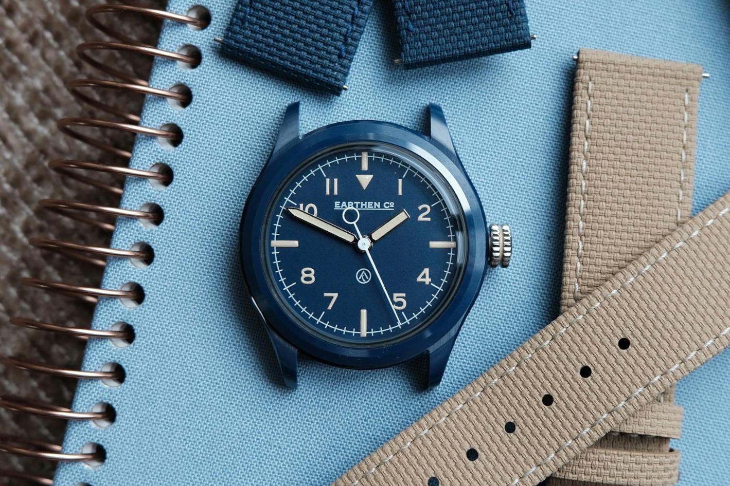 Earthen Co. Summit Après-Bleu watch head