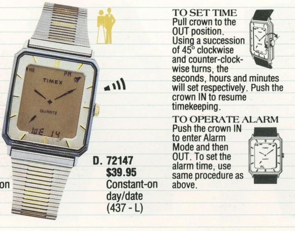 Timex Illusion ad
