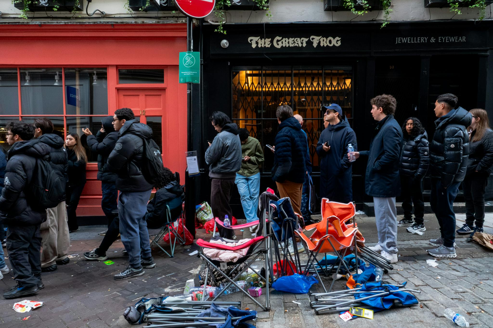 Swatch Carnaby Street rubbish
