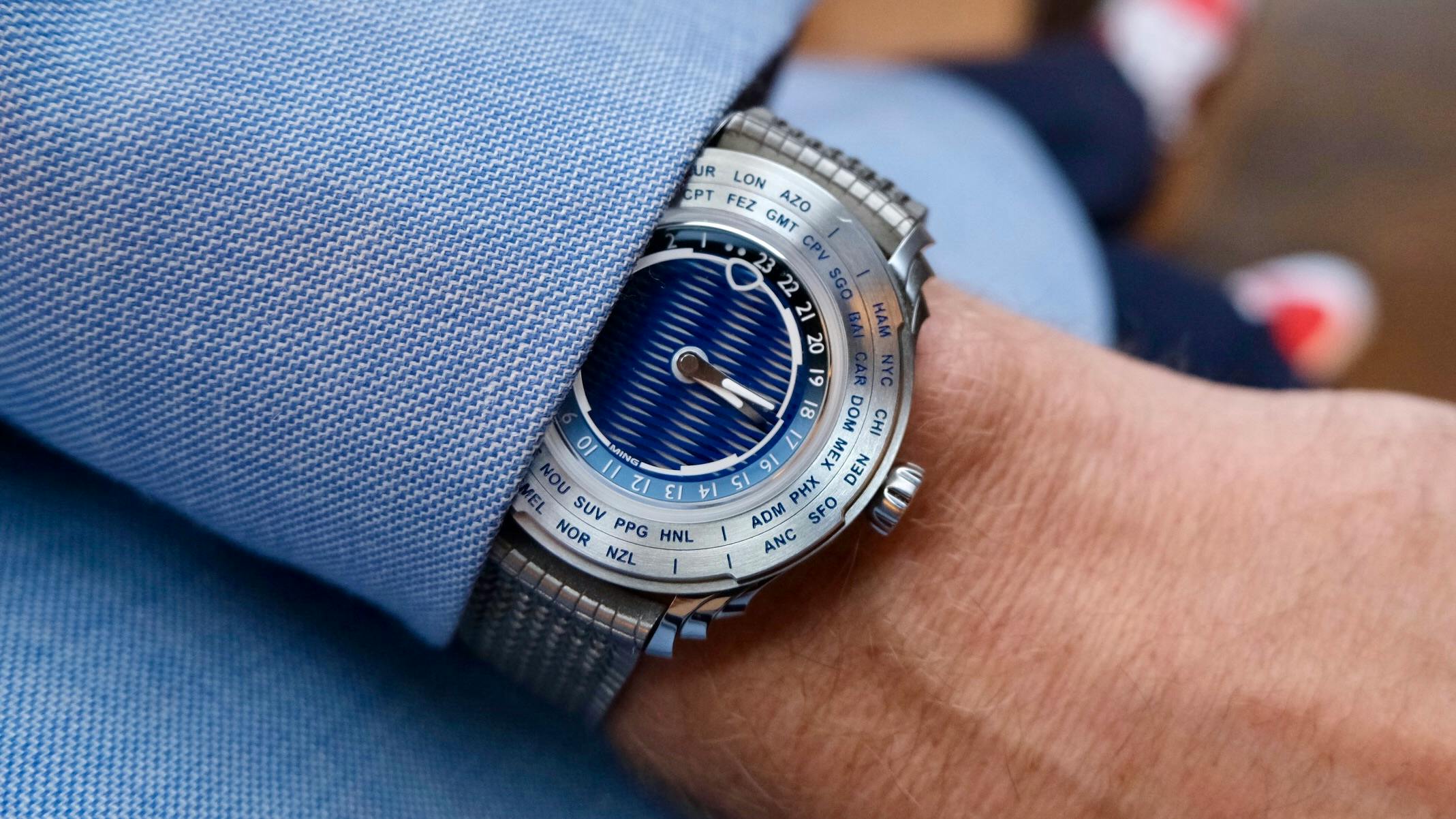 Hands-On MING's New 57.05 'Comet' Worldtime Is Out Of This World Innovation