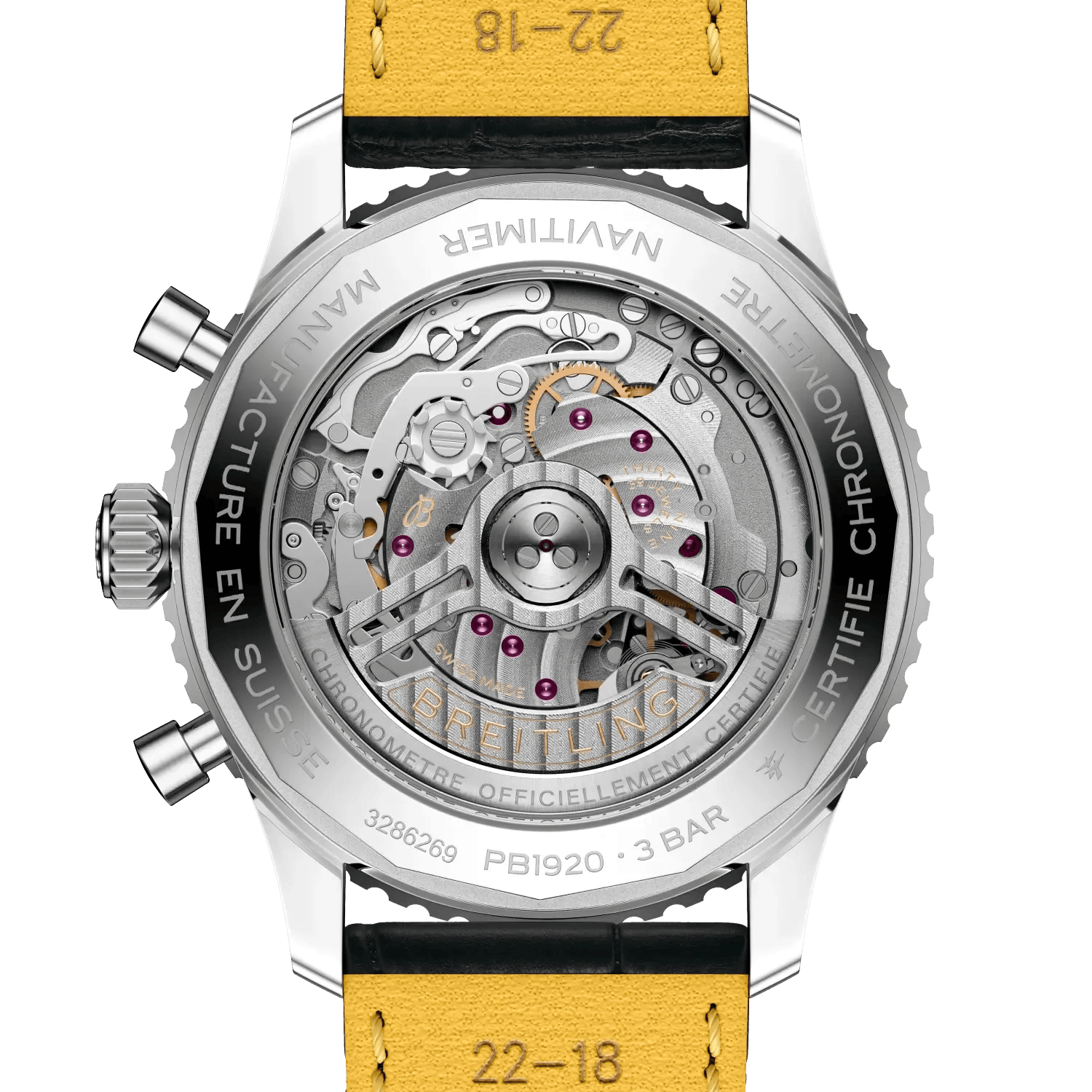 Breitling Navitimer B19 Chronograph 43 Perpetual Calendar caseback