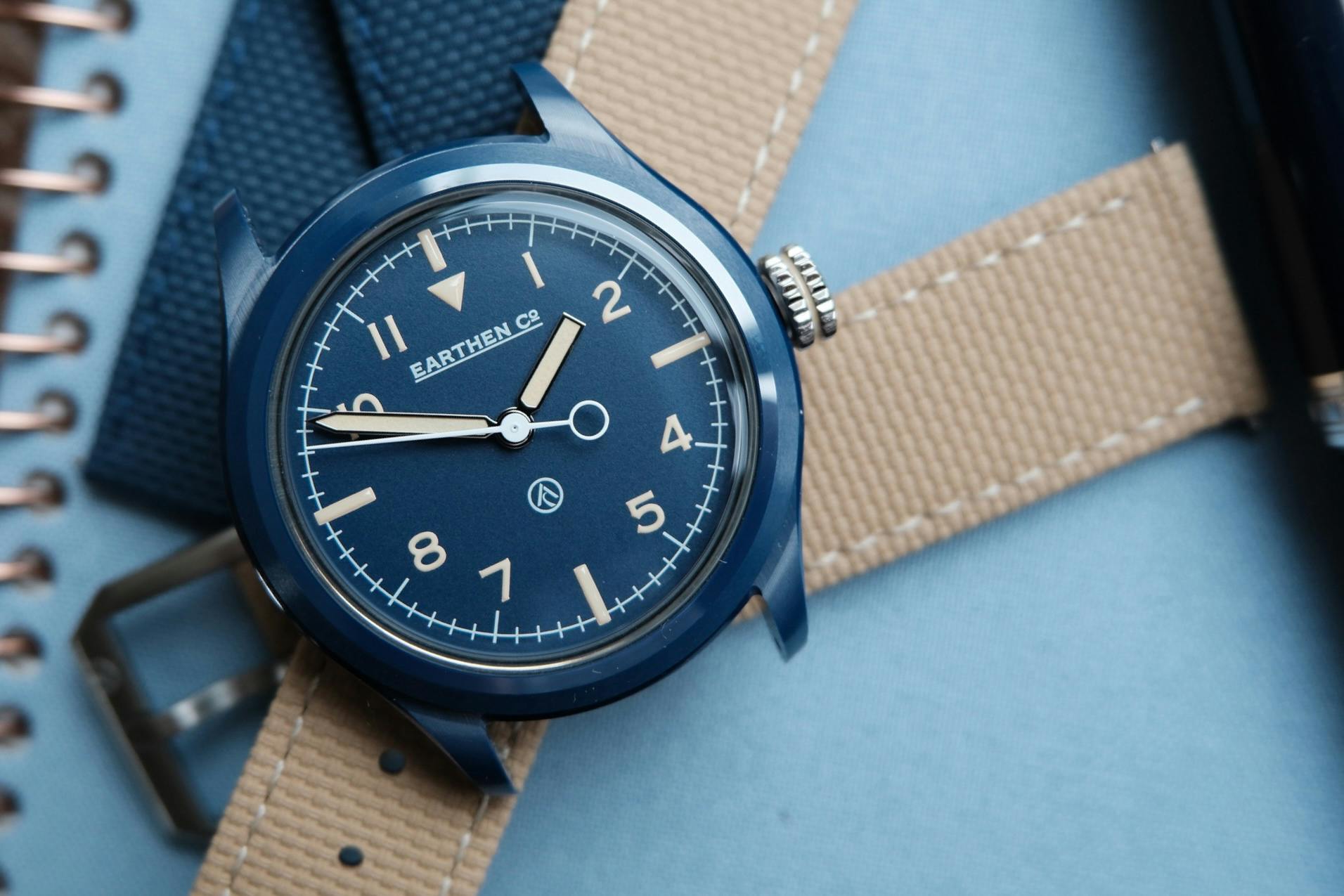 Earthen Co. Summit Après-Bleu strap detail