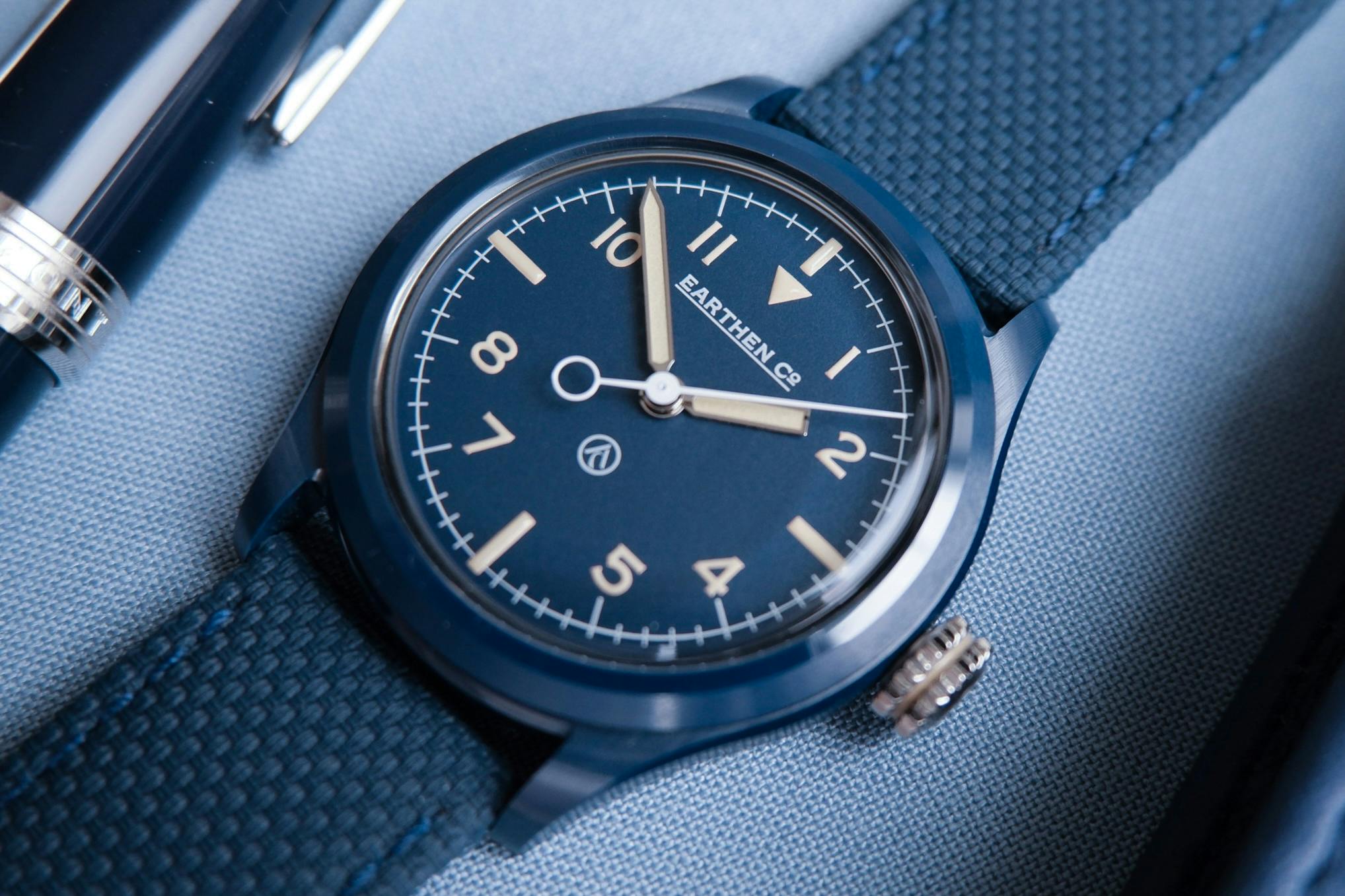 Earthen Co. Summit Après-Bleu dial
