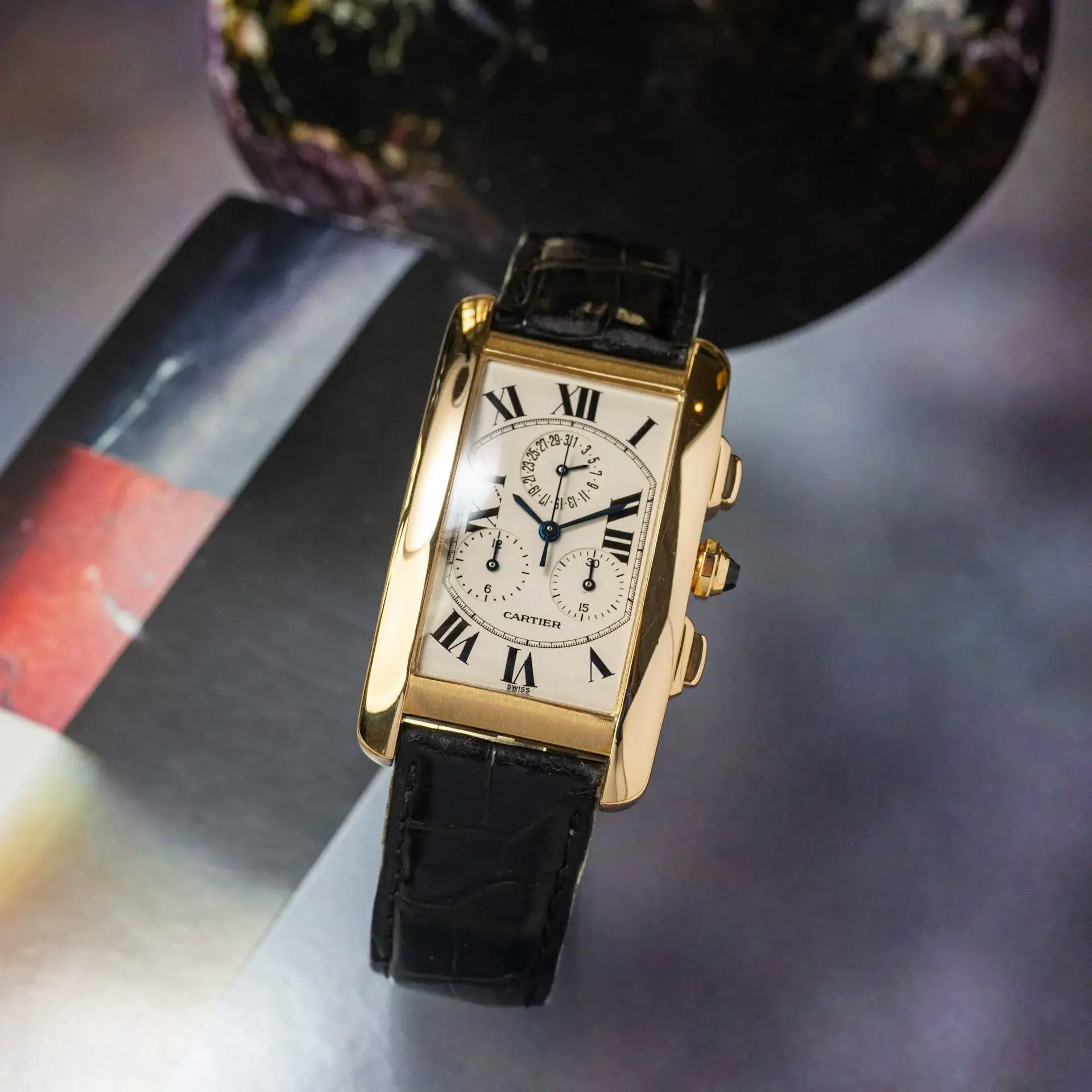 Cartier Tank Américaine Chronoflex