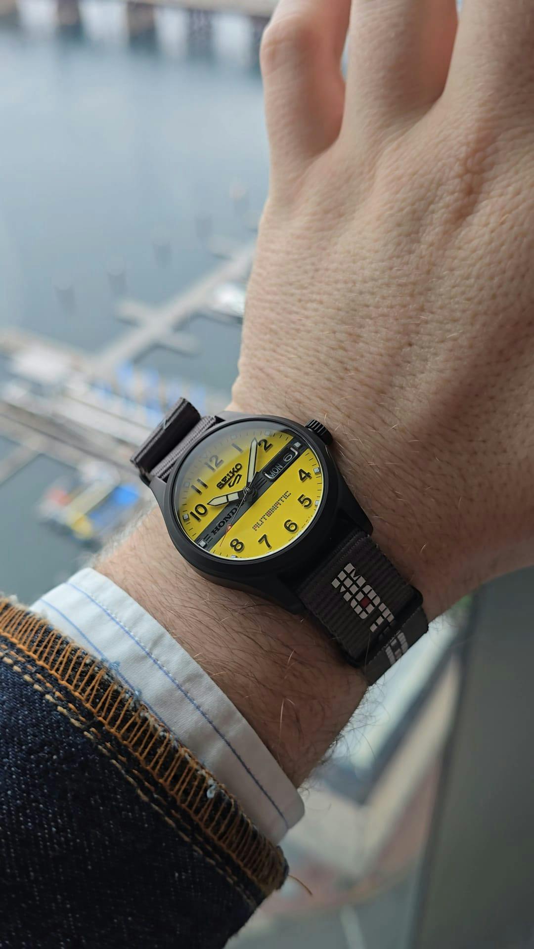Seiko 5 Sports x MOTOCOMPO Limited Edition HBD01